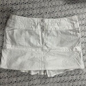 Women's White Shorts